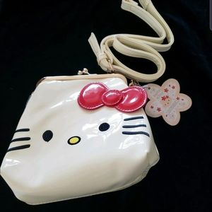 Cream Sanrio Hello Kitty Handbag